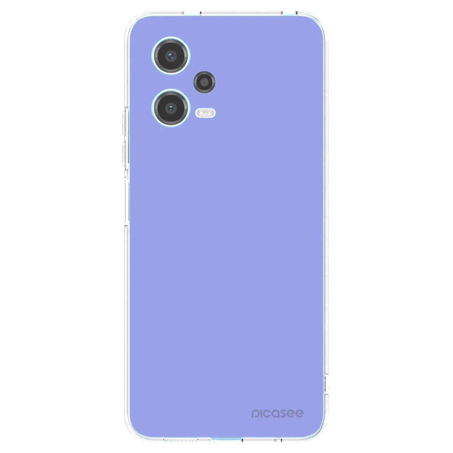 Picasee silikonska prozirna maskica za Xiaomi Redmi Note 12 5G - Sky Whisper