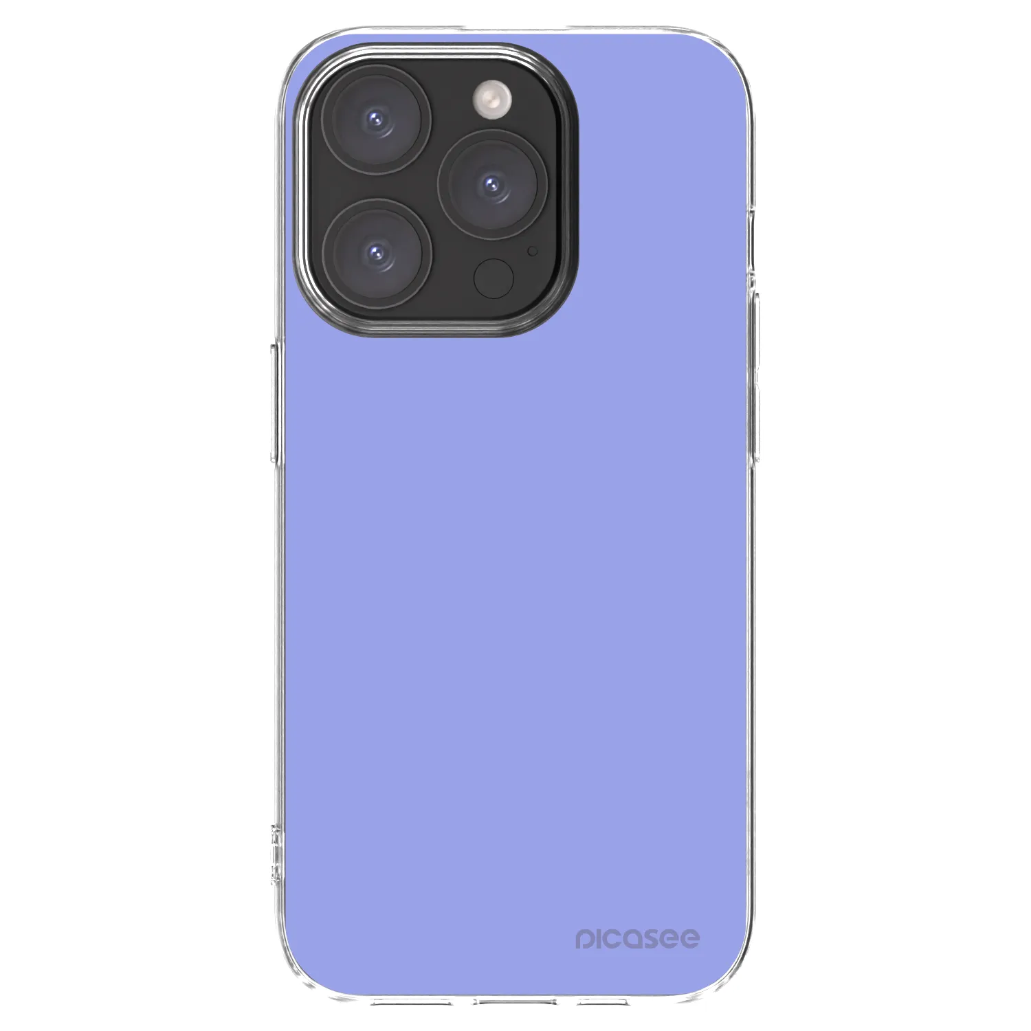Picasee silikonska prozirna maskica za Apple iPhone 15 Pro - Sky Whisper