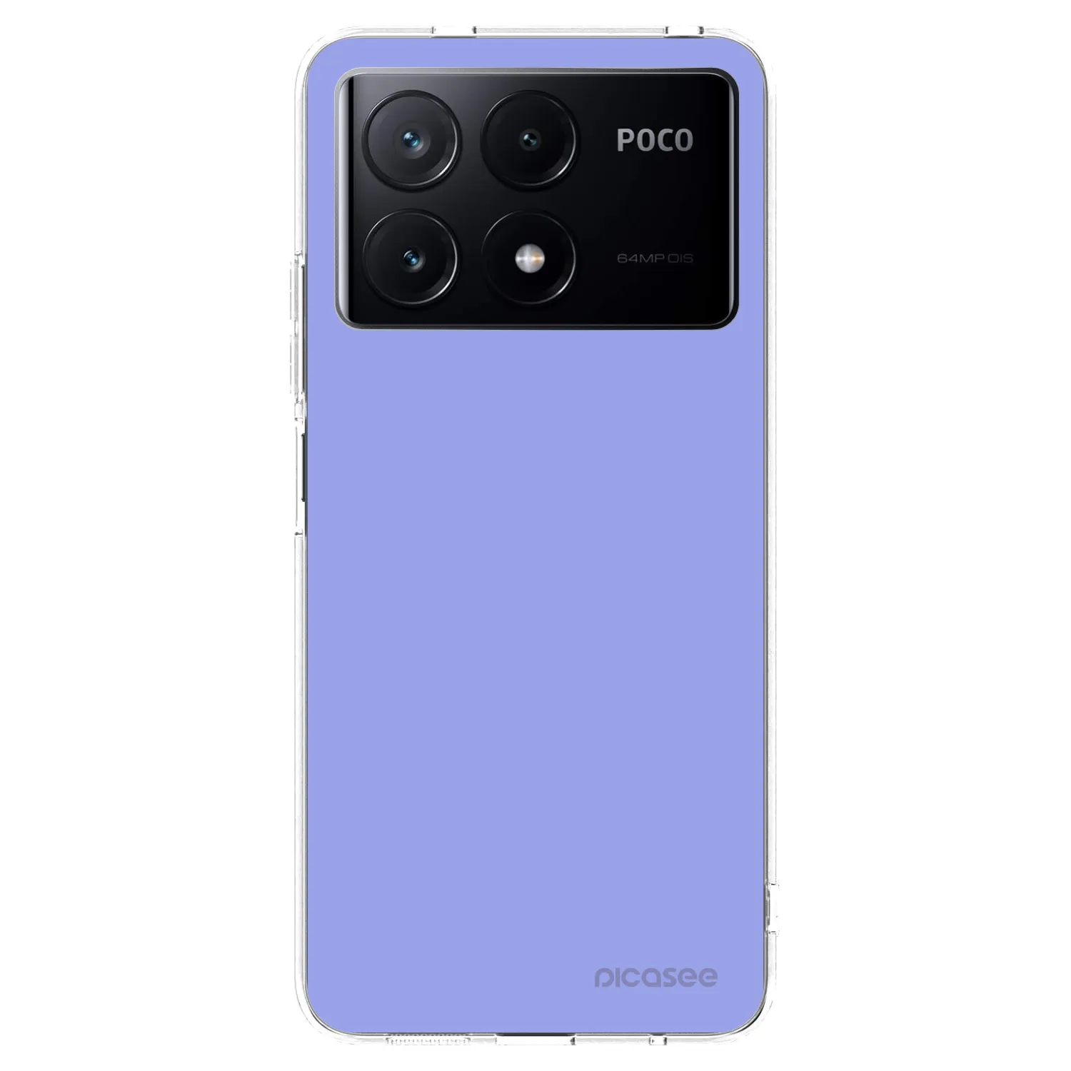 Picasee silikonska prozirna maskica za Xiaomi Poco X6 Pro - Sky Whisper