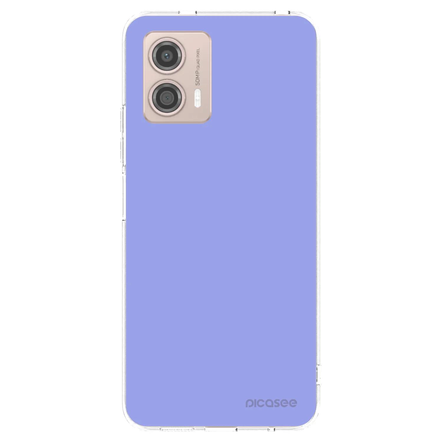 Picasee silikonska prozirna maskica za Motorola Moto G53 5G - Sky Whisper