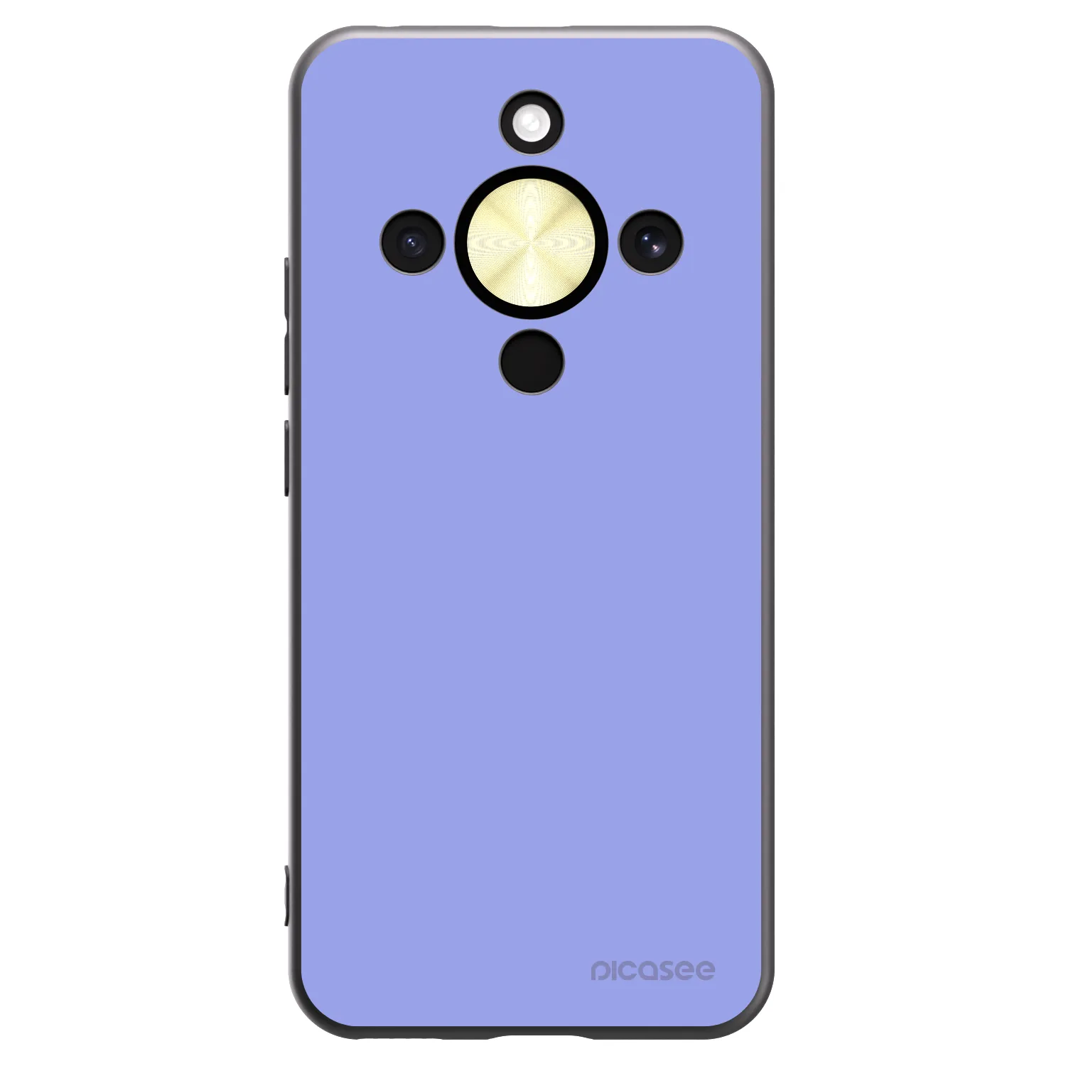 Picasee crna silikonska maskica za Honor Magic8 Lite 5G - Sky Whisper