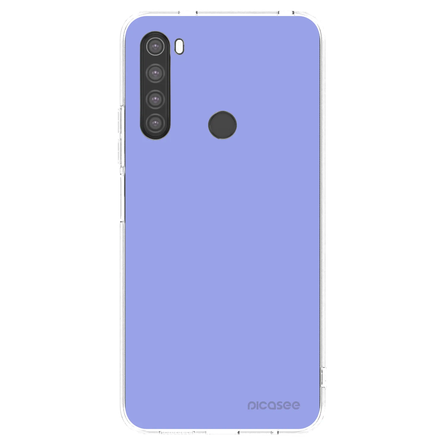 Picasee silikonska prozirna maskica za Xiaomi Redmi Note 8 - Sky Whisper