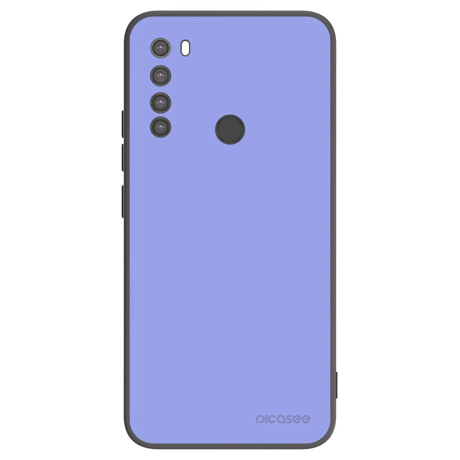 Picasee crna silikonska maskica za Xiaomi Redmi Note 8 - Sky Whisper