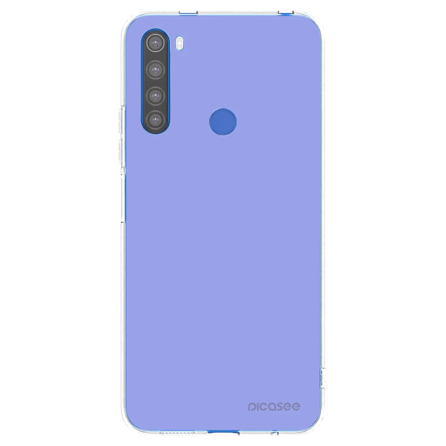 Picasee silikonska prozirna maskica za Xiaomi Redmi Note 8T - Sky Whisper