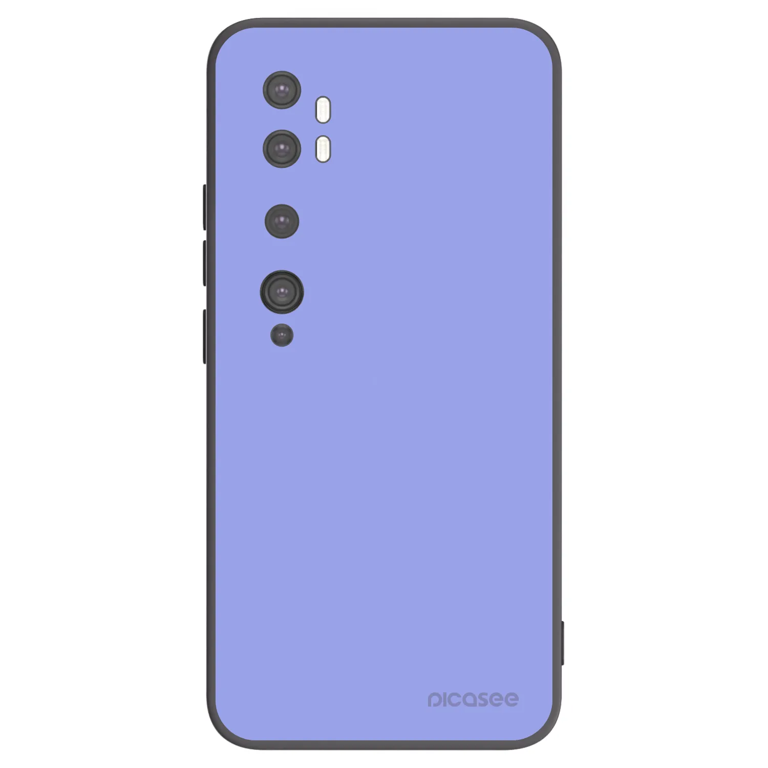 Picasee crna silikonska maskica za Xiaomi Mi Note 10 (Pro) - Sky Whisper
