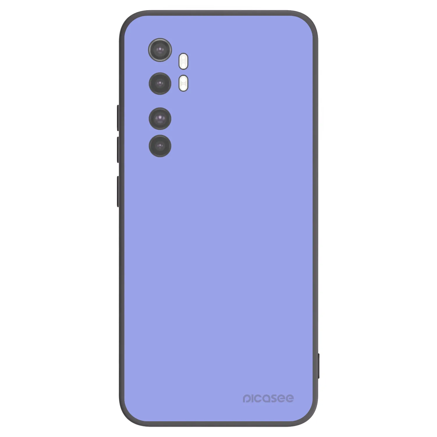 Picasee crna silikonska maskica za Xiaomi Mi Note 10 Lite - Sky Whisper