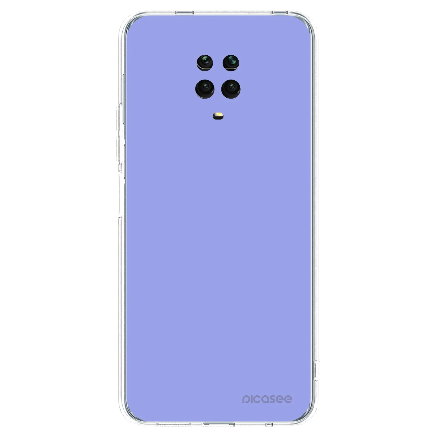 Picasee silikonska prozirna maskica za Xiaomi Redmi Note 9S - Sky Whisper