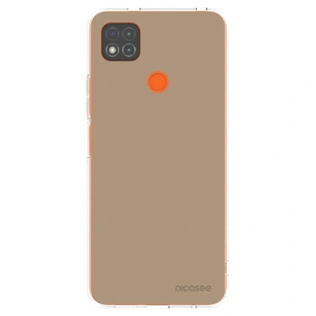 Picasee silikonska prozirna maskica za Xiaomi Redmi 9C - Soft Sand