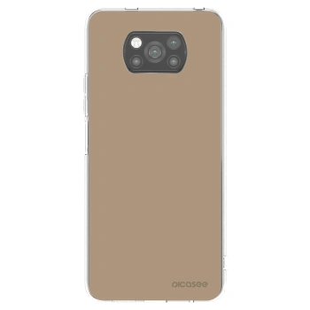 Picasee crna silikonska maskica za Xiaomi Poco X3 - Soft Sand