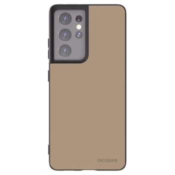 Picasee crna silikonska maskica za Samsung Galaxy S21 Ultra 5G G998B - Soft Sand