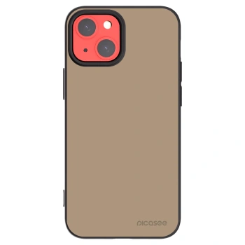 Picasee crna silikonska maskica za Apple iPhone 13 mini - Soft Sand