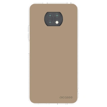 Picasee silikonska prozirna maskica za Xiaomi Redmi Note 9T - Soft Sand