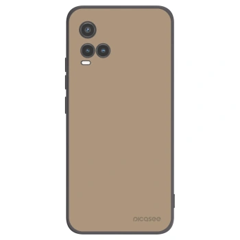 Picasee crna silikonska maskica za Vivo Y33s - Soft Sand
