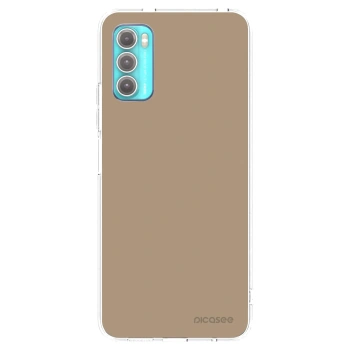 Picasee silikonska prozirna maskica za Motorola Moto G60 - Soft Sand