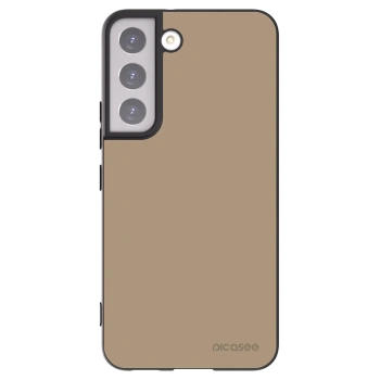 Picasee crna silikonska maskica za Samsung Galaxy S22 5G - Soft Sand