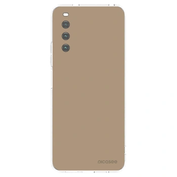 Picasee silikonska prozirna maskica za Sony Xperia 10 IV 5G - Soft Sand