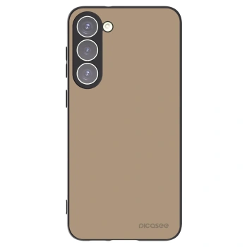 Picasee crna silikonska maskica za Samsung Galaxy S23+ 5G - Soft Sand