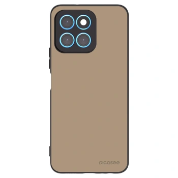 Picasee crna silikonska maskica za Honor X6 - Soft Sand