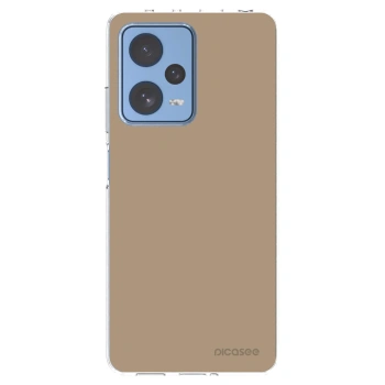Picasee silikonska prozirna maskica za Xiaomi Redmi Note 12 Pro 5G - Soft Sand