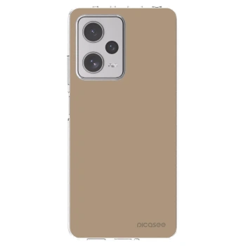 Picasee silikonska prozirna maskica za Xiaomi Redmi Note 12 Pro+ 5G - Soft Sand