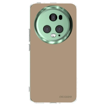 Picasee silikonska prozirna maskica za Honor Magic5 Pro - Soft Sand
