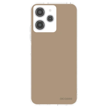 Picasee silikonska prozirna maskica za Xiaomi Redmi 12 4G - Soft Sand