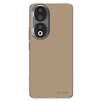 Picasee silikonska prozirna maskica za Honor 90 5G - Soft Sand