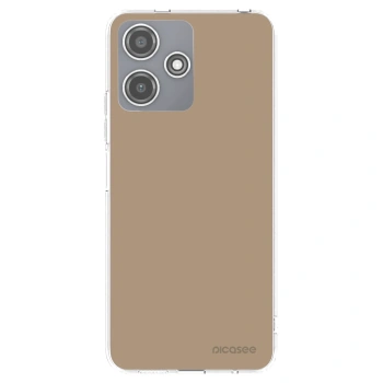 Picasee silikonska prozirna maskica za Xiaomi Redmi 12 5G - Soft Sand