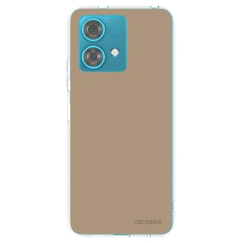 Picasee silikonska prozirna maskica za Motorola Edge 40 Neo - Soft Sand