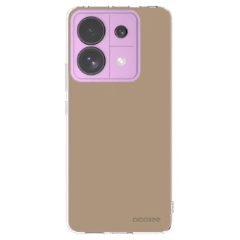 Picasee silikonska prozirna maskica za Xiaomi Redmi Note 13 Pro 5G - Soft Sand
