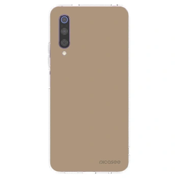 Picasee silikonska prozirna maskica za Xiaomi Mi 9 - Soft Sand