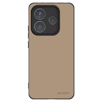 Picasee crna silikonska maskica za Xiaomi Redmi Note 14 5G - Soft Sand