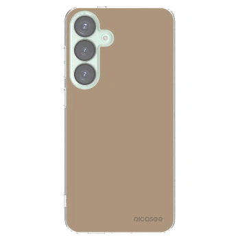 Picasee silikonska prozirna maskica za Samsung Galaxy S25+ 5G - Soft Sand