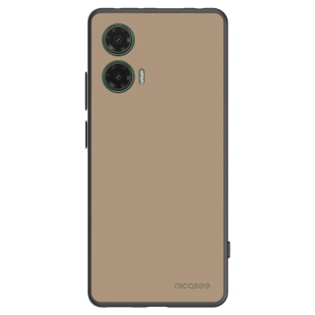 Picasee crna silikonska maskica za Motorola Moto G35 5G - Soft Sand