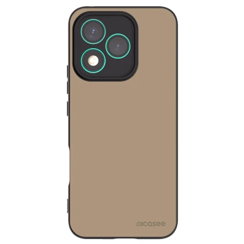 Picasee crna silikonska maskica za Honor 400 Lite 5G - Soft Sand