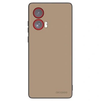 Picasee crna silikonska maskica za Motorola Edge 50 Fusion - Soft Sand