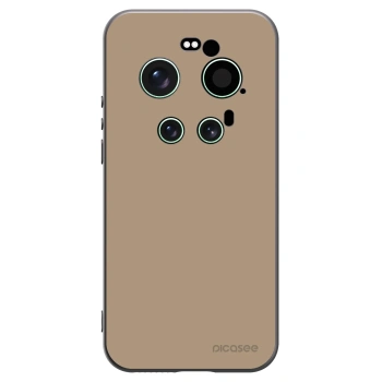 Picasee crna silikonska maskica za Xiaomi 17 Ultra - Soft Sand