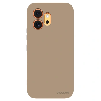 Picasee crna silikonska maskica za Honor 600 - Soft Sand