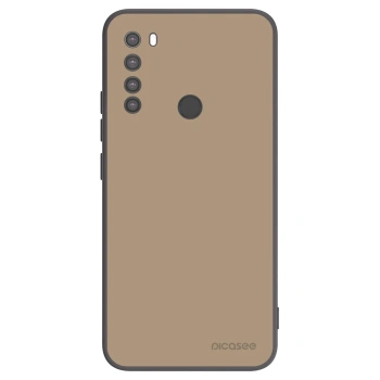 Picasee crna silikonska maskica za Xiaomi Redmi Note 8 - Soft Sand
