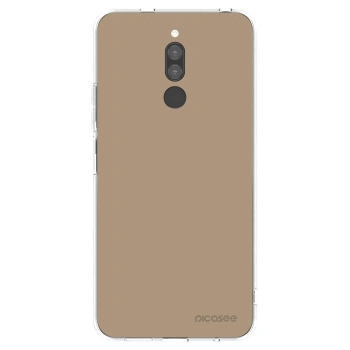 Picasee silikonska prozirna maskica za Xiaomi Redmi 8 - Soft Sand