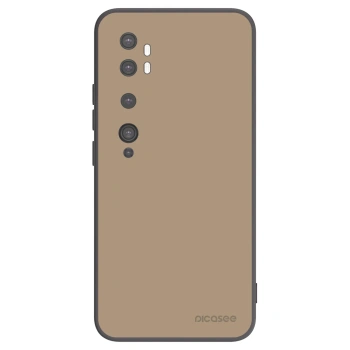 Picasee crna silikonska maskica za Xiaomi Mi Note 10 (Pro) - Soft Sand
