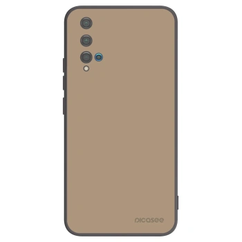 Picasee crna silikonska maskica za Huawei Nova 5T - Soft Sand
