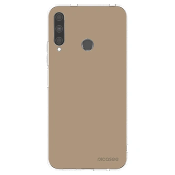Picasee silikonska prozirna maskica za Huawei P40 Lite E - Soft Sand