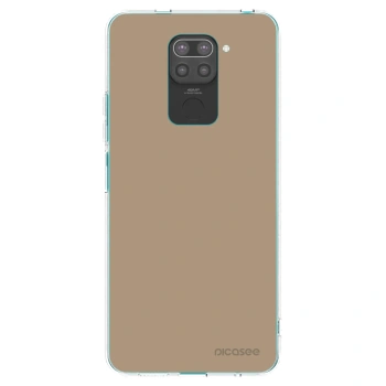 Picasee crna silikonska maskica za Xiaomi Redmi Note 9 - Soft Sand