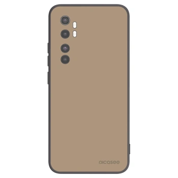 Picasee crna silikonska maskica za Xiaomi Mi Note 10 Lite - Soft Sand