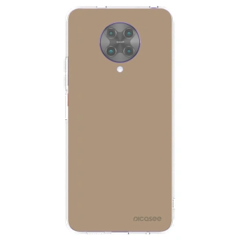 Picasee silikonska prozirna maskica za Xiaomi Poco F2 Pro - Soft Sand