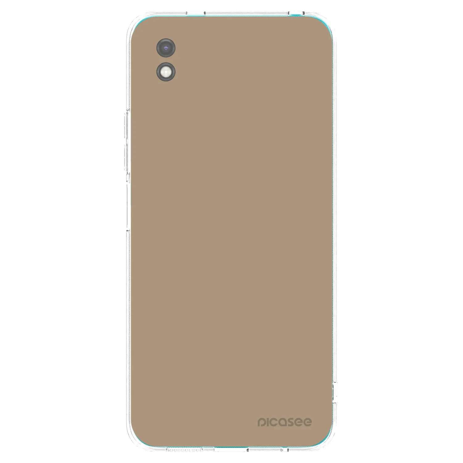 Picasee crna silikonska maskica za Xiaomi Redmi 9A - Soft Sand