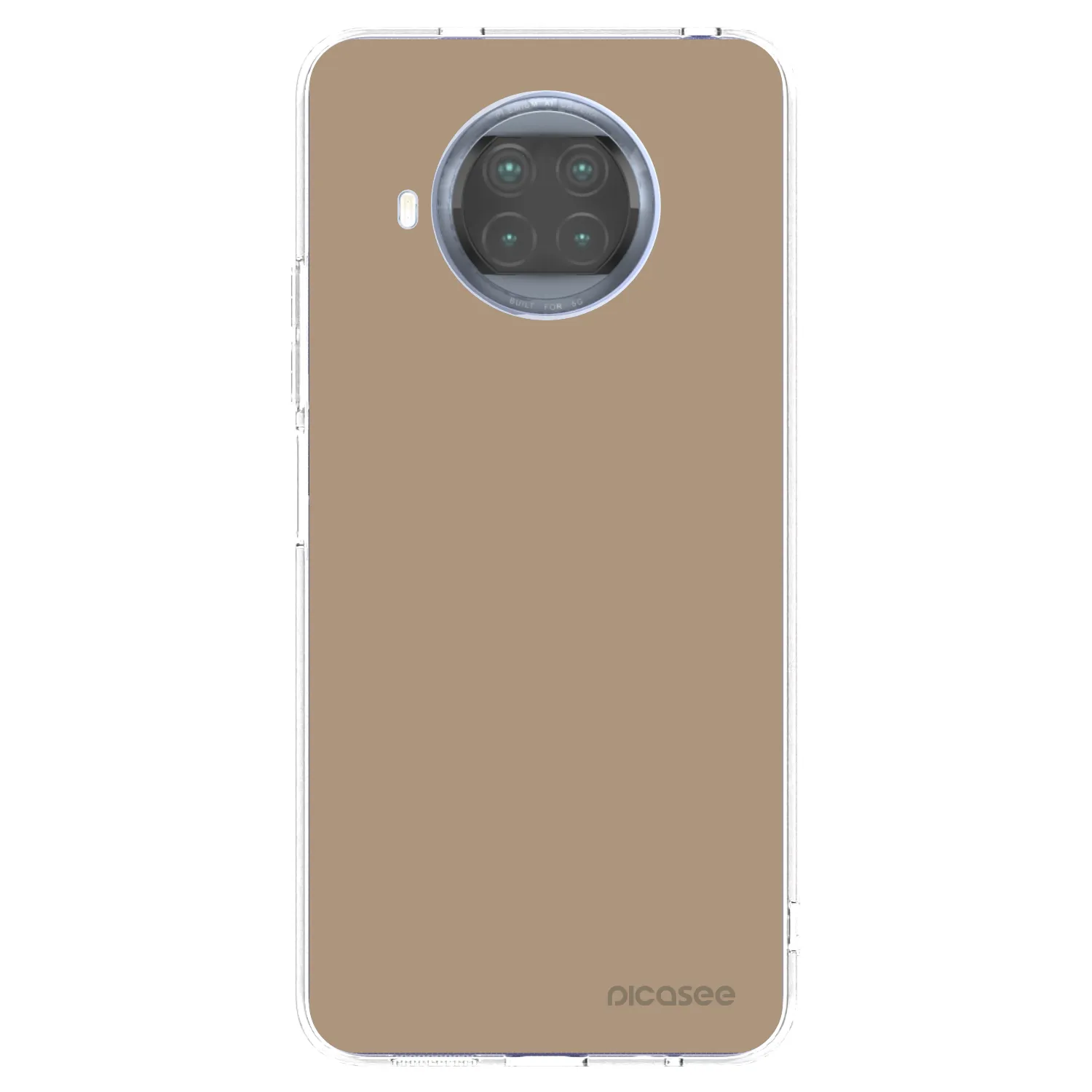 Picasee silikonska prozirna maskica za Xiaomi Mi 10T Lite - Soft Sand