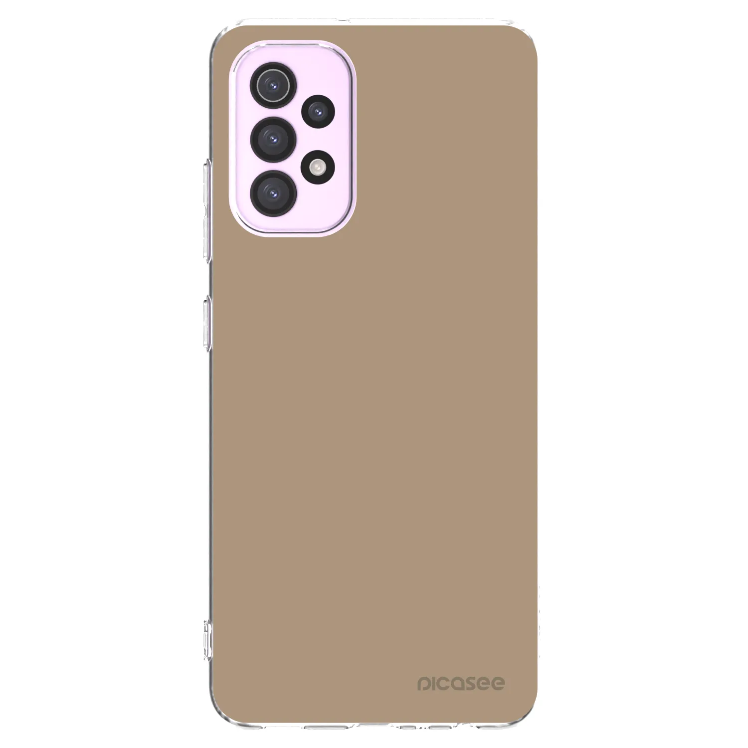 Picasee silikonska prozirna maskica za Samsung Galaxy A32 5G A326B - Soft Sand