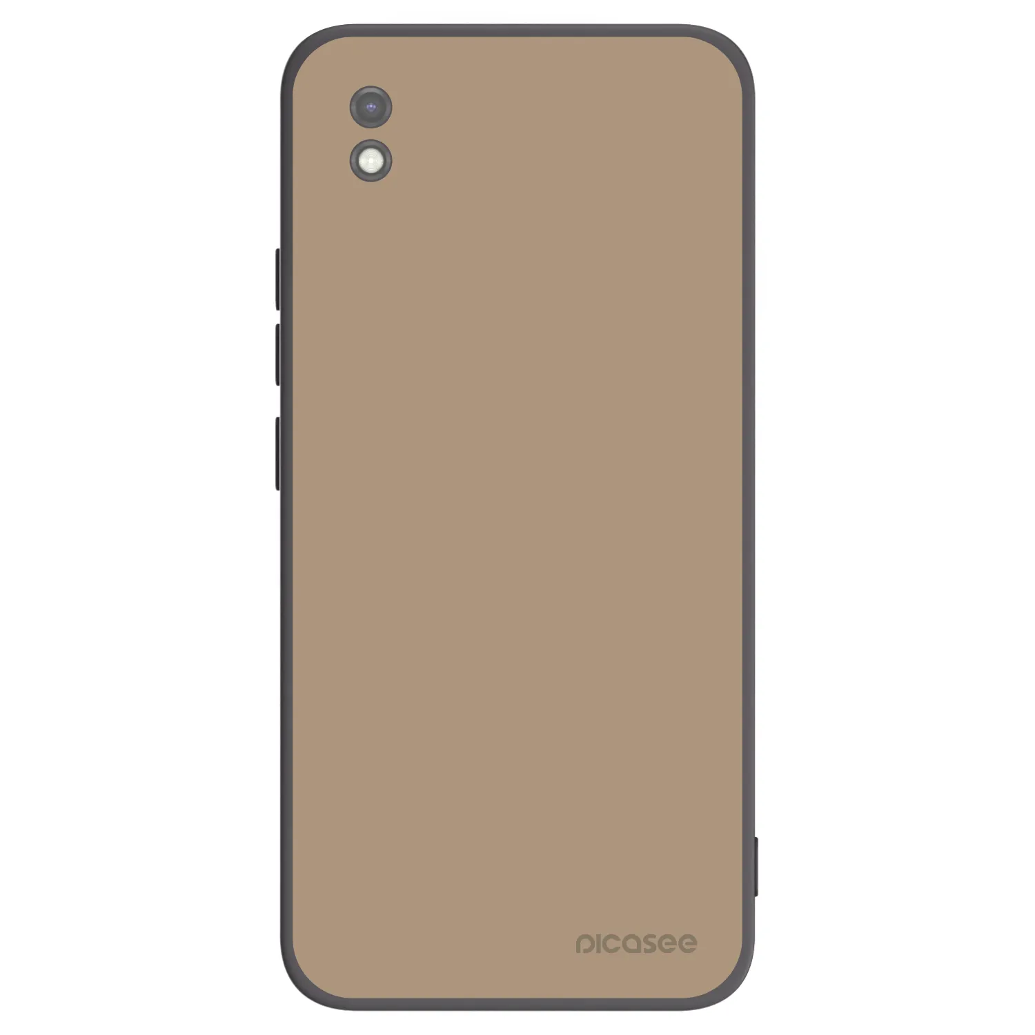 Picasee crna silikonska maskica za Xiaomi Redmi 9AT - Soft Sand